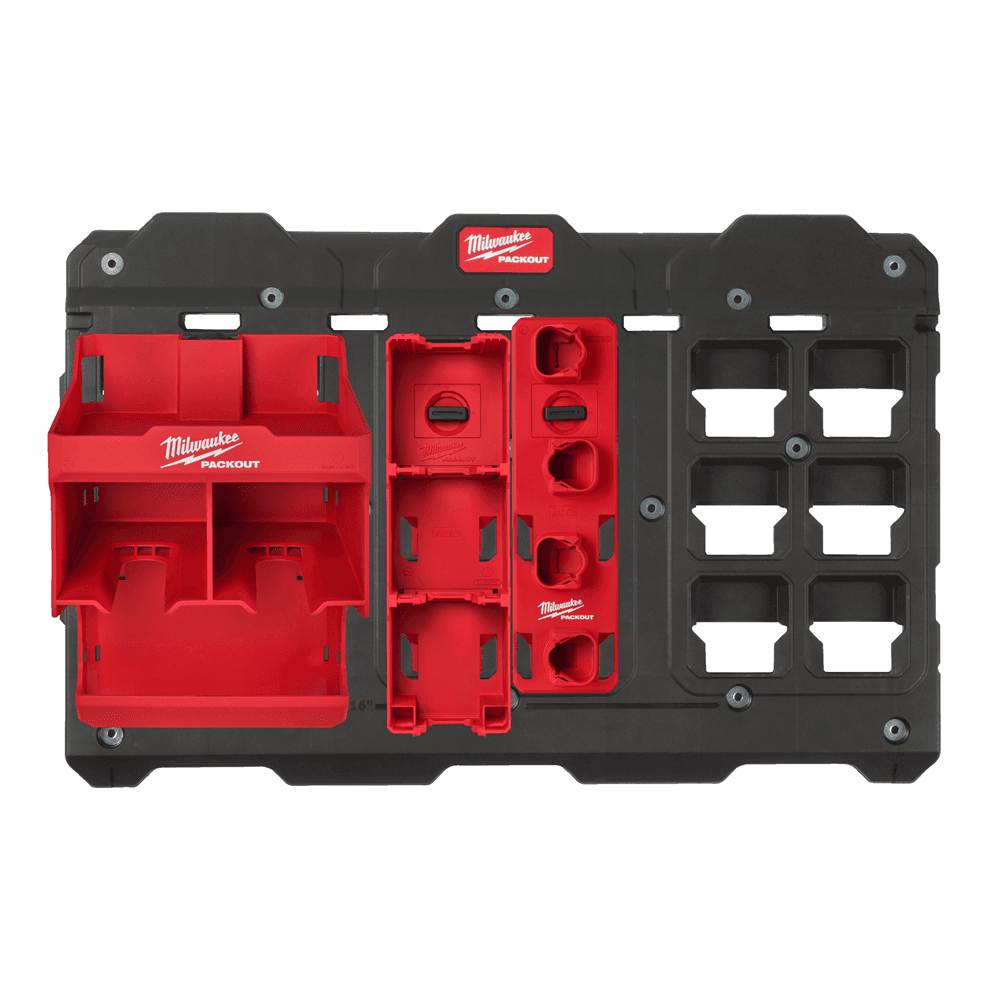 Milwaukee PACKOUT Shop Storage Powertool starterkit