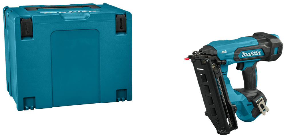 Makita afwerktacker DBN610ZJ 16Ga 20° brad ø1.6 18V Mbox