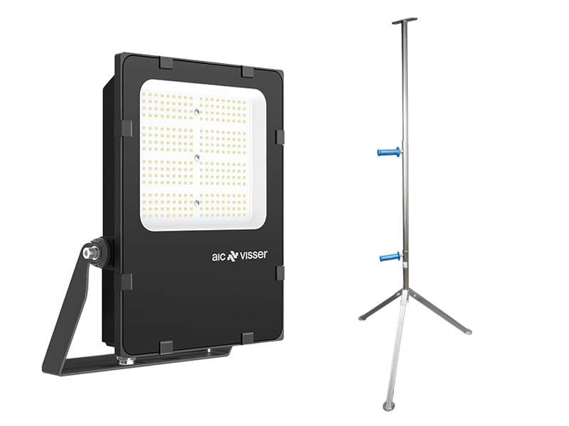 LED-bouwlamp 75 Watt SMD met telescoopstatief Basic