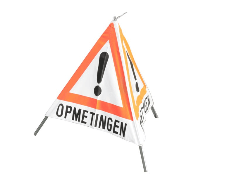 Vouwdriehoek Opmetingen J37 70 cm