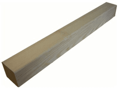Metselprofiel spijkerklos hout