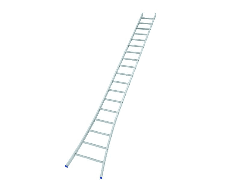 Ladder met brede voet 18 sporten | Solide