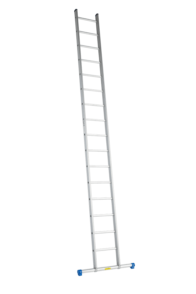 Ladder met rechte voet 20 sporten | Solide
