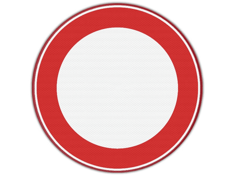 103110_Verkeersbord_RVV_C01___Verboden_in_te_rijden_p1