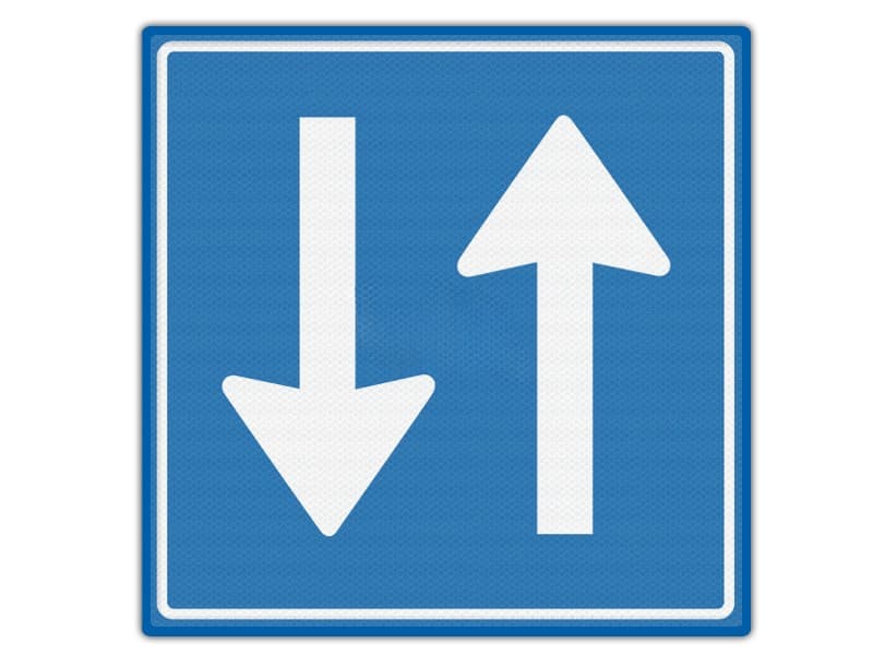 Verkeersbord RVV C05 - Inrijden toegestaan