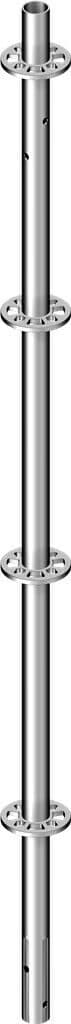 Layher LW Staander 2.00m zonder pen