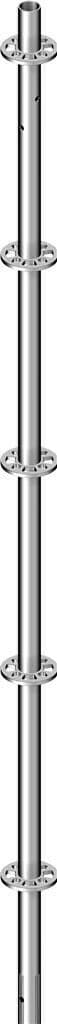 Layher LW staander 2.50m zonder pen