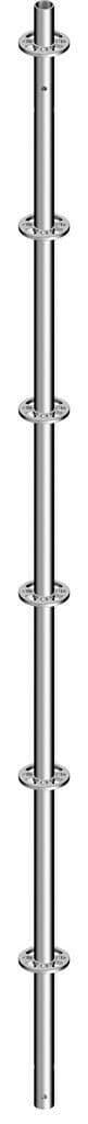 Layher LW staander 3.00m zonder pen