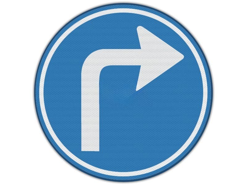 103350_Verkeersbord_RVV_D05r___Verplichte_rijrichting_rechts_p1