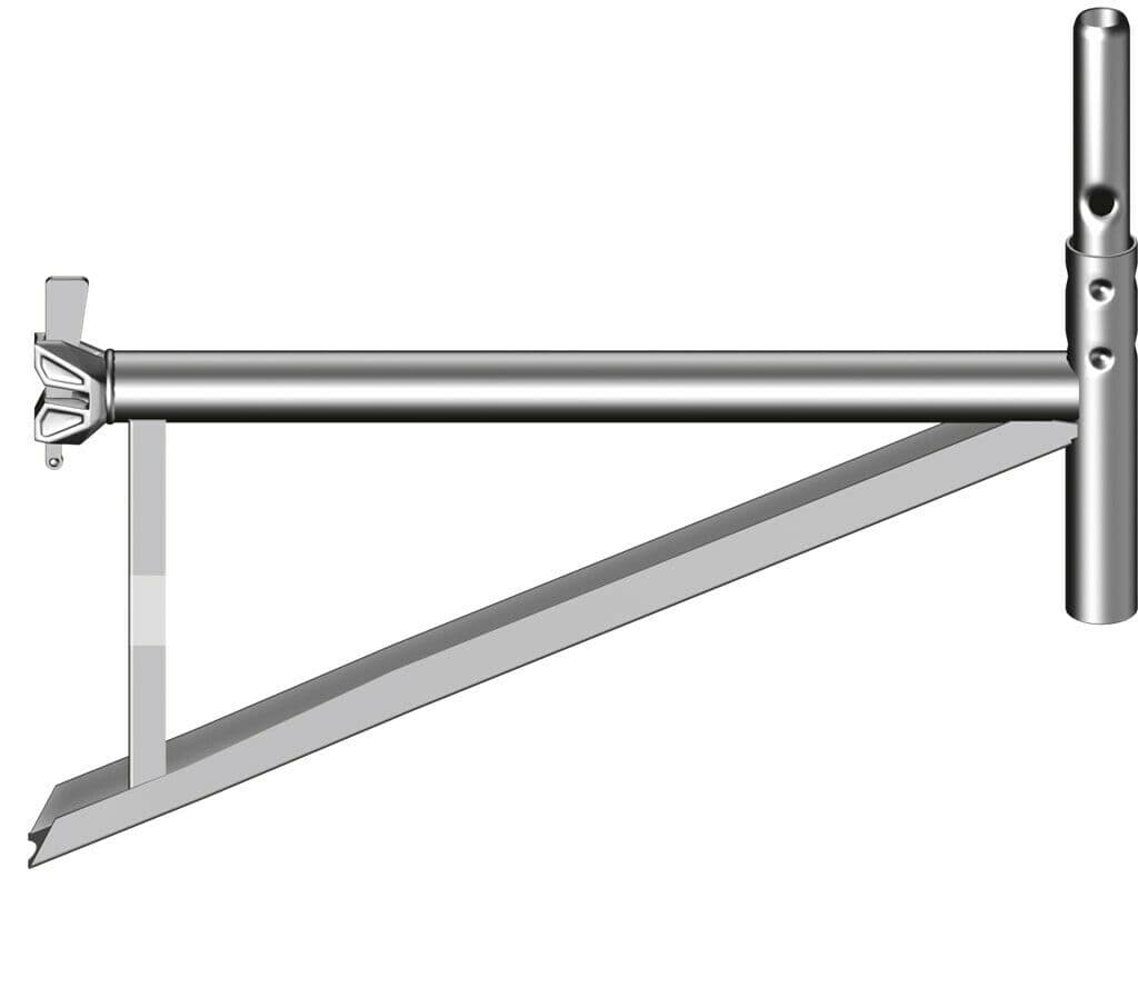 Layher console 0.73m met pen