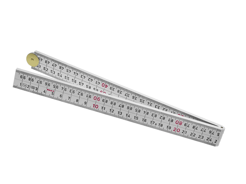 Duimstok Sola 4-delig 1 meter