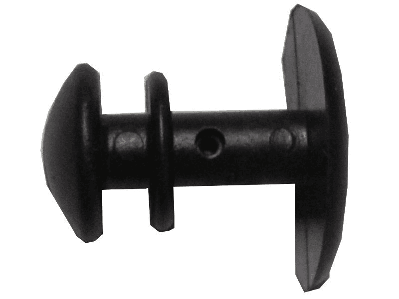 Kniebeschermer knop lang