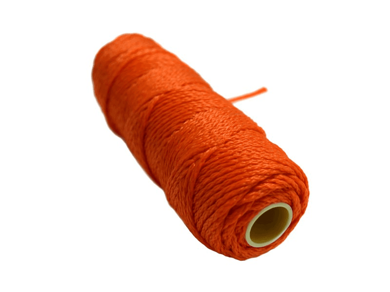 Metselkoord / Uitzetdraad gevlochten oranje