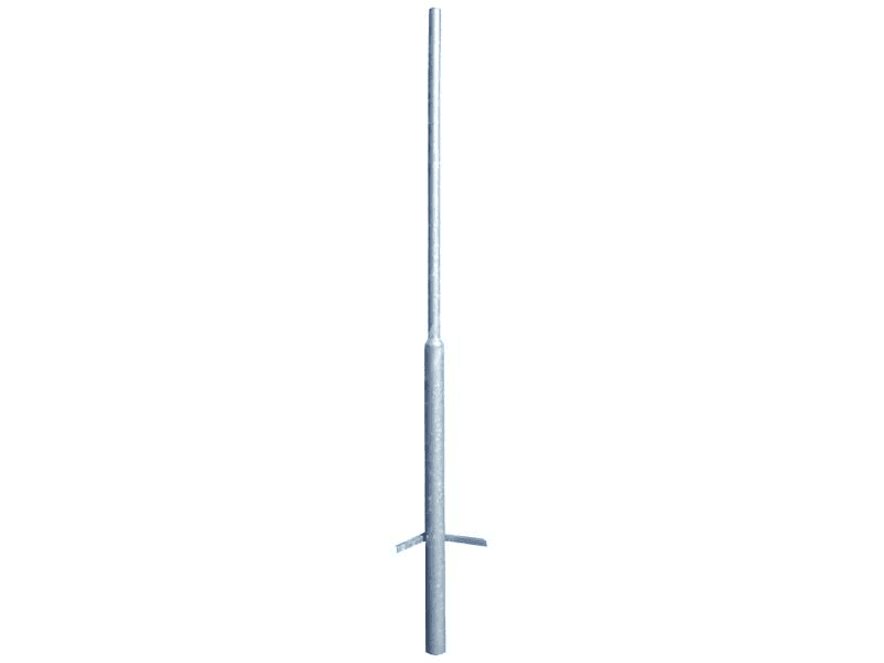 Flespaal kruis tbv verkeersbord