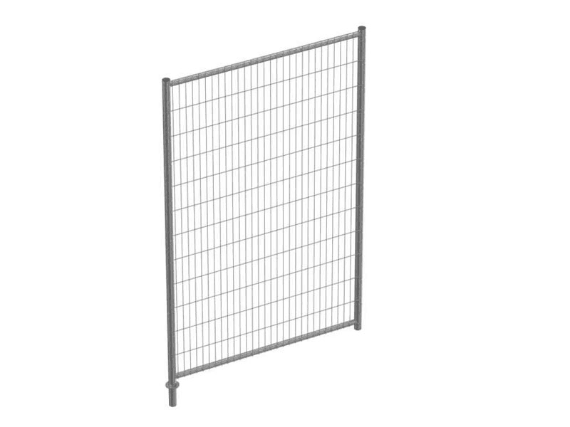 Bouwhek loopdeur AC 2x1,2m | voorverzinkt