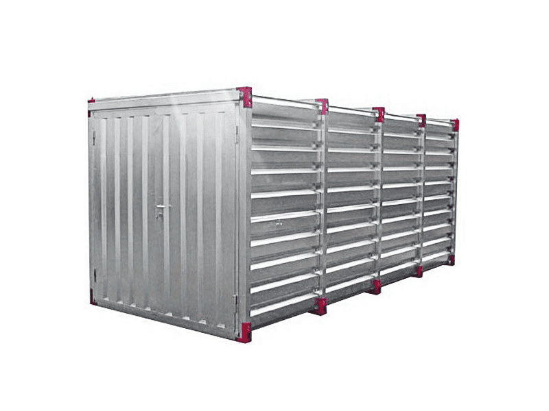 Materiaalcontainer 5 meter demontabel