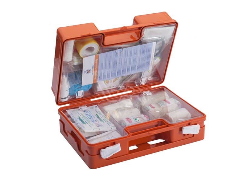 Verbanddoos BHV 2021 met houder