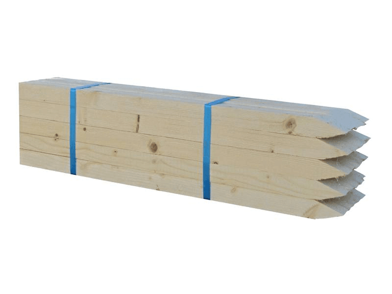 Piketpaal vurenhout | 25 stuks