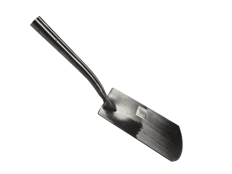 Los blad voor spade met hals blank geslepen