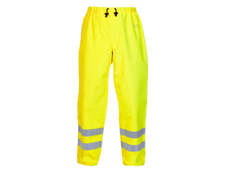 Werkbroek RWS regen Ursum No Sweat geel