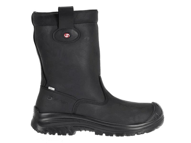 Werklaars S3+KN Sixton Montana zwart - gevoerd