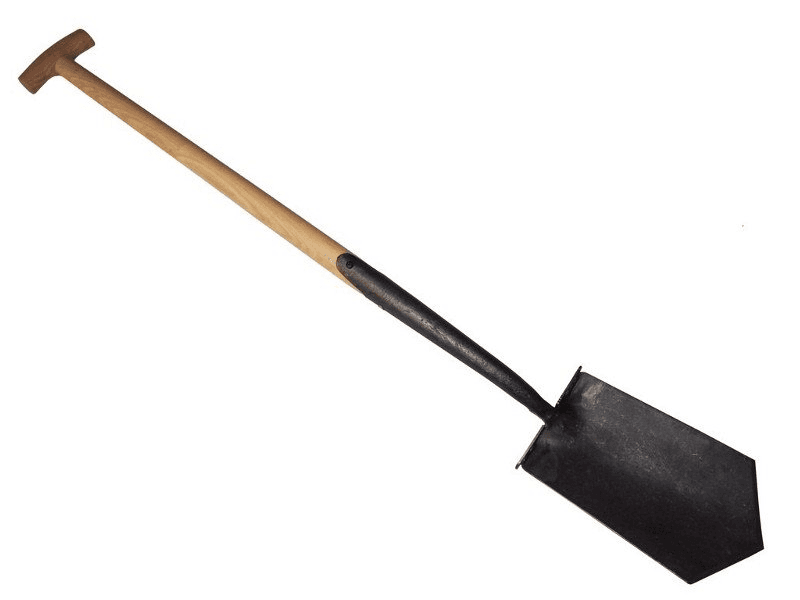 Spade punt DeWit met opstap