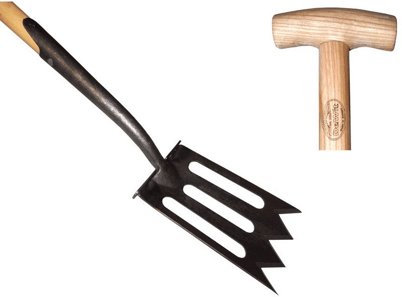 Spade Spork DeWit met opstap