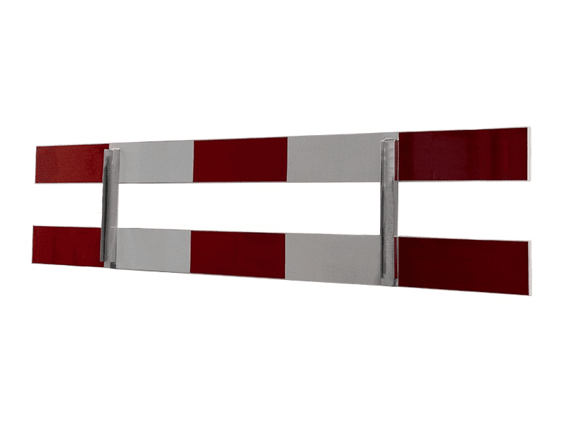 Afzethek 250cm glasvezel dubbelzijdig