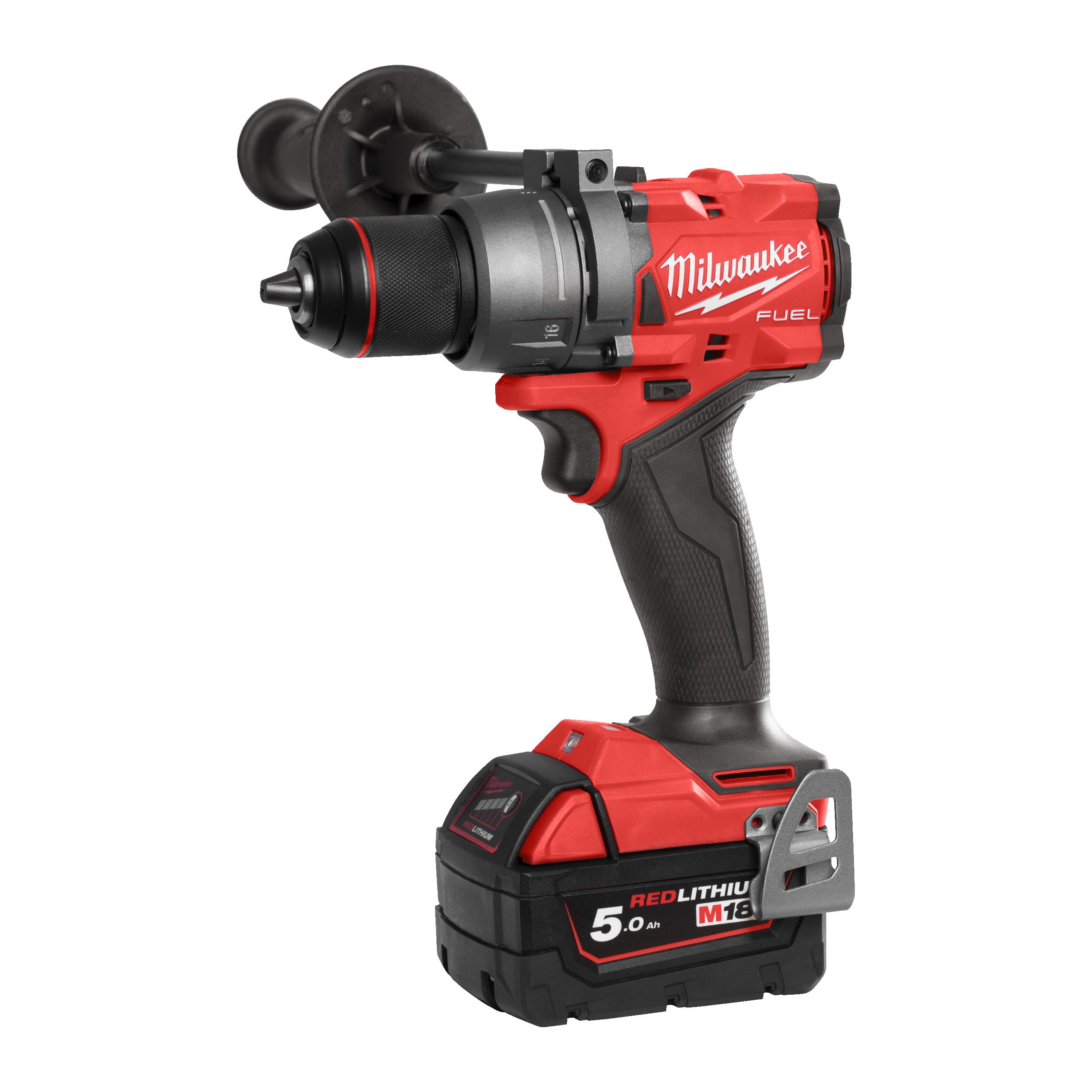 Milwaukee klopboor M18 FPD3-502X 158Nm AUTOSTOP 2x 5,0Ah FUEL koffer