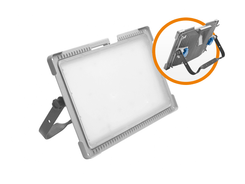 LED-breedstraler 50 Watt + 2 contactdozen Magnum Future XL