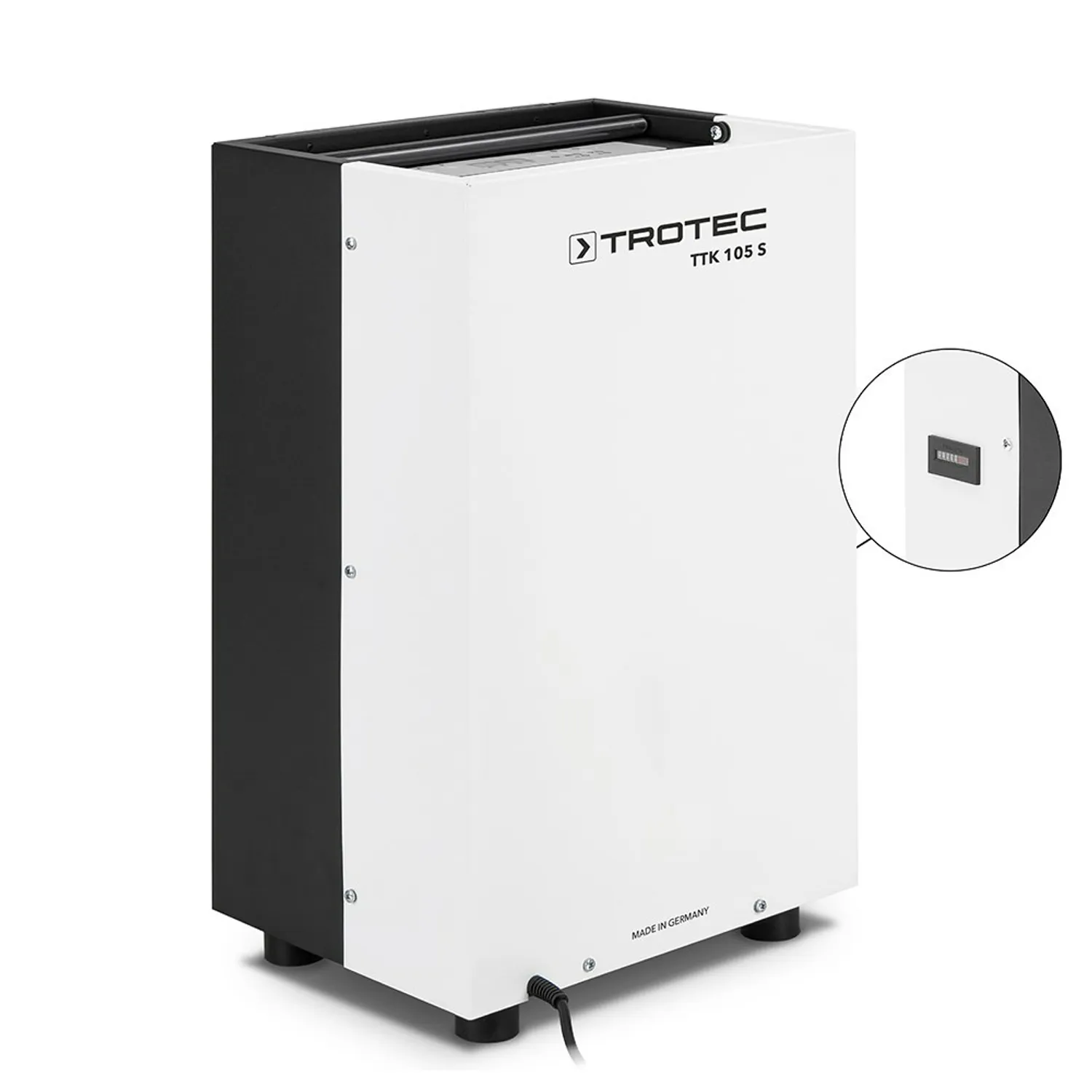 Ontvochtiger TTK 105 S met urenteller