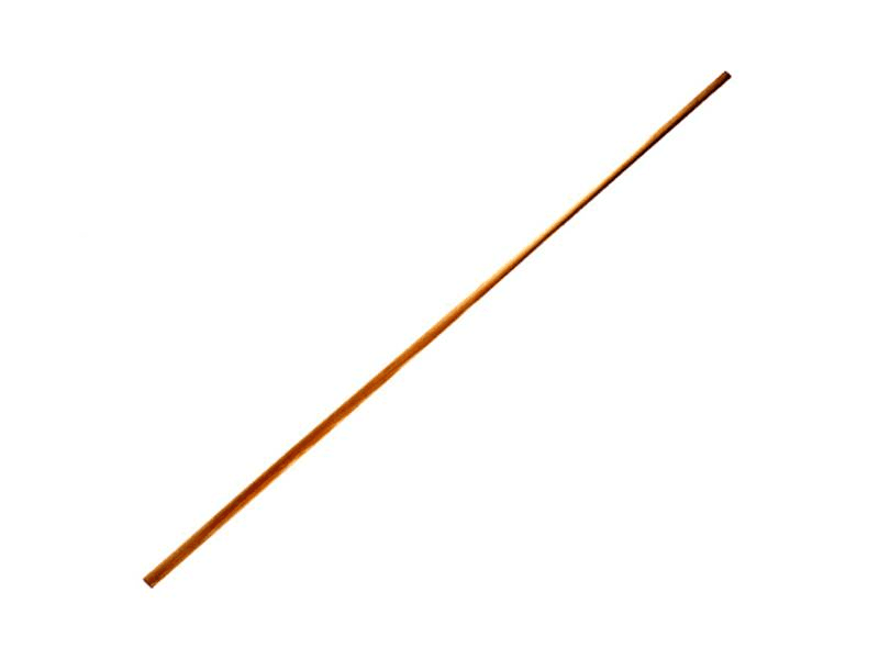 Afwerkspaan steel hout 200cm