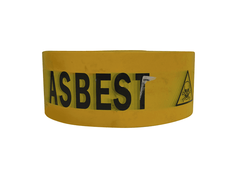 Asbest afzetlint 10cm x 500 meter