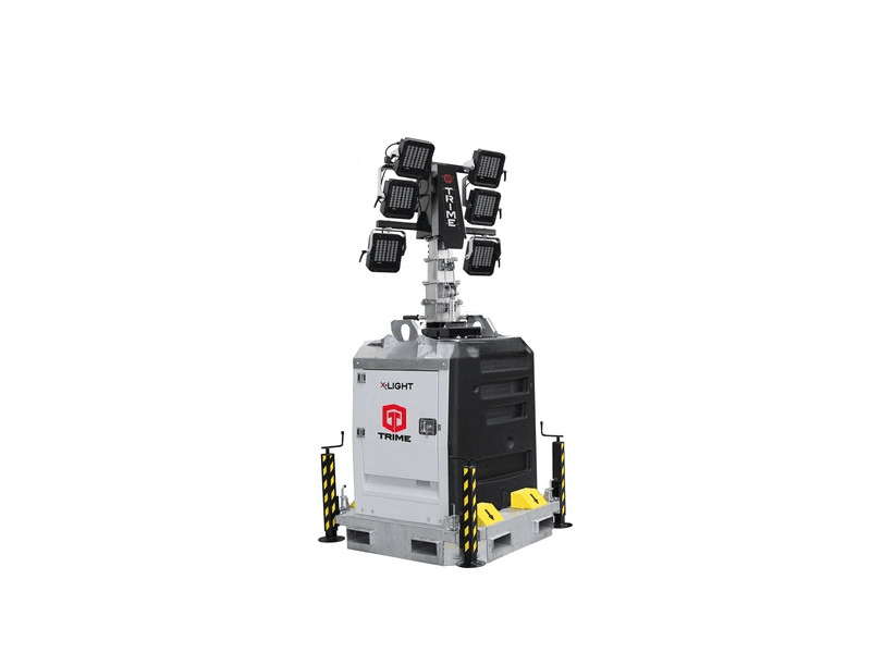 Lichtmast X-Light 6 x 160 Watt LED