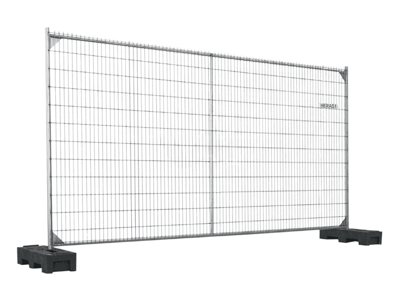Bouwhek Heras M500 Anti Climb met hoekversterking en middenbuis