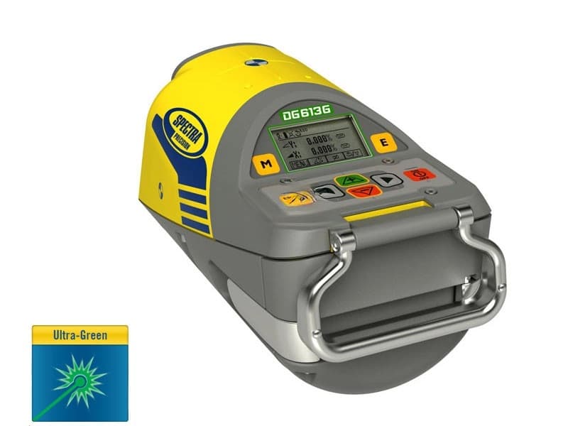 Spectra DG613G rioollaser met groene straal