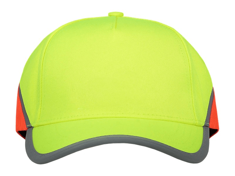 Cap Verkeersregelaar fluor geel-oranje