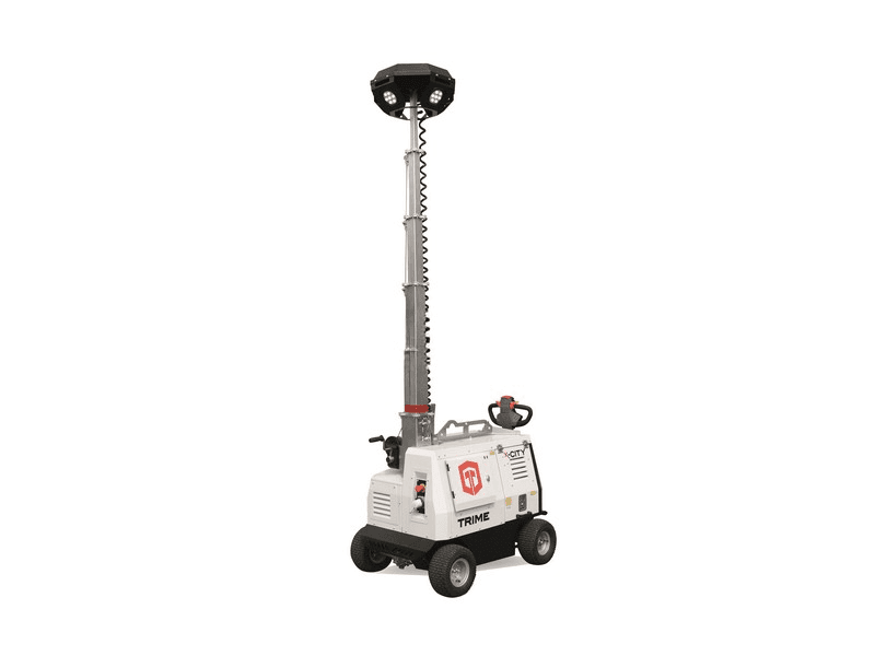 Lichtmast X-City Hybrid 4 x 85 Watt LED