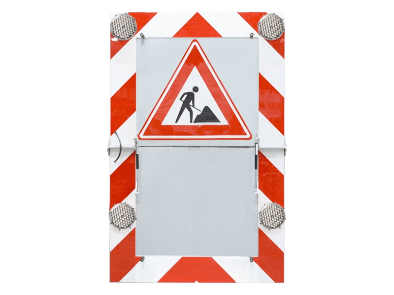 Actieframe staand type II 130 x 200 cm Multi-LED
