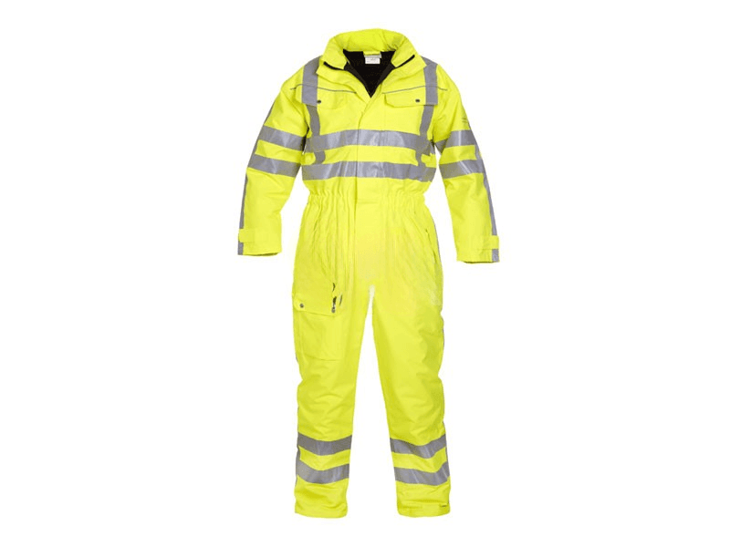 Werkoverall winter RWS Uelsen geel
