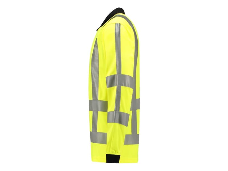 Poloshirt Tricorp RWS fluor geel lange mouw