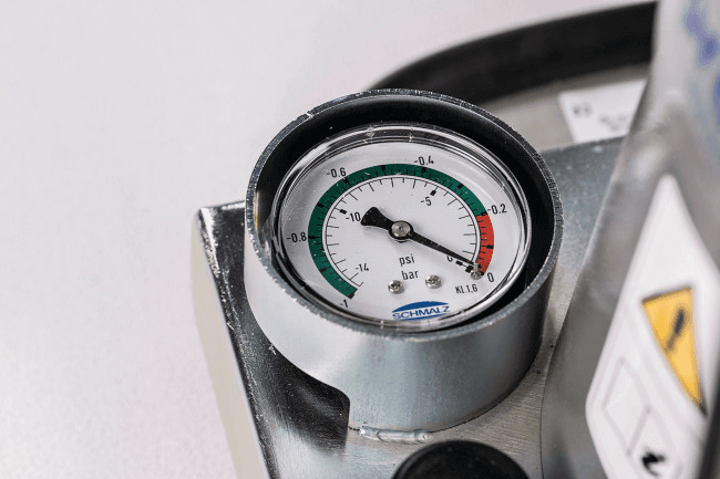 Tegeltiller Probst vacuüm Speedy manometer