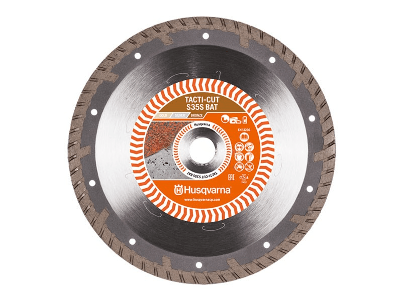 Diamantzaagblad Husqvarna Tacti-Cut S35S Bat