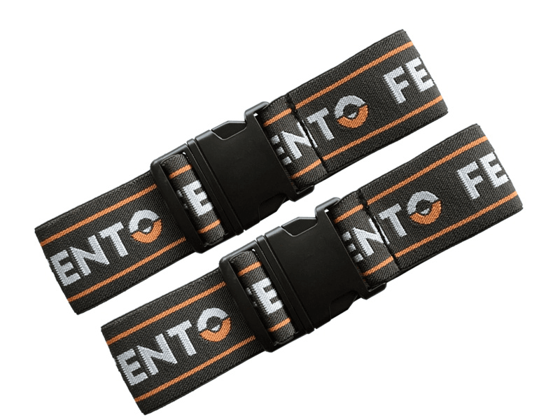 Elastieken met clip voor Fento Home kniebeschermer