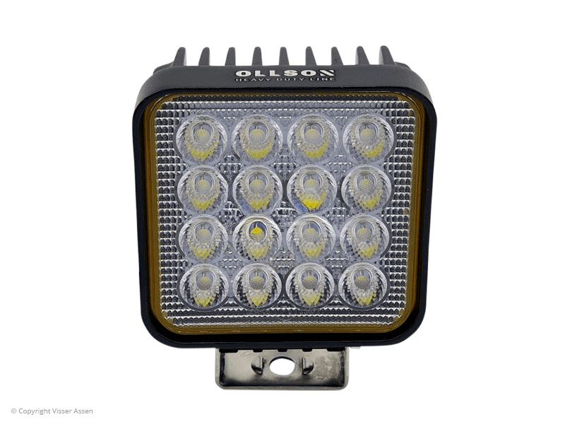 LED-werklamp Ollson vierkant 48 Watt