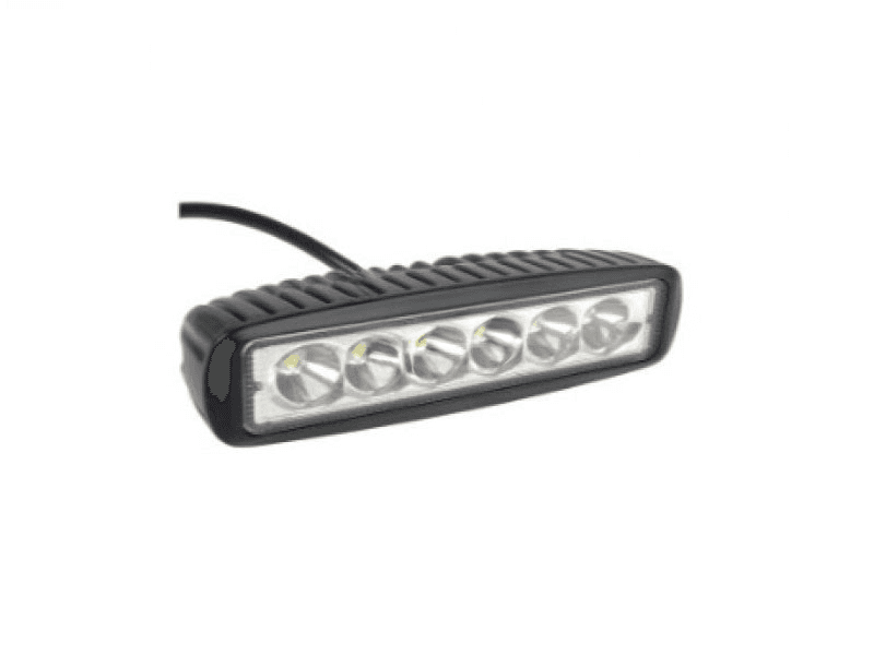 LED-werklamp langwerpig 6 x 3 watt