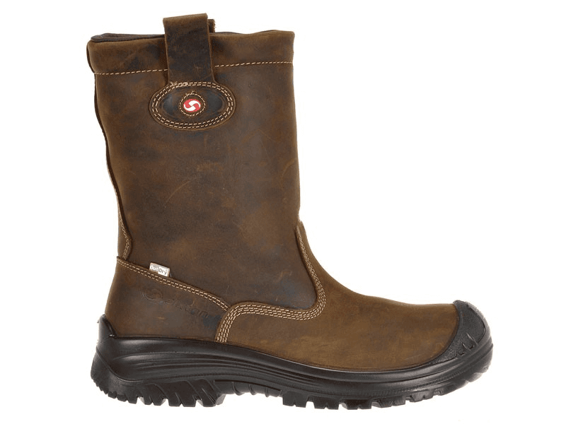 Werklaars S3+KN Sixton Montana bruin - gevoerd