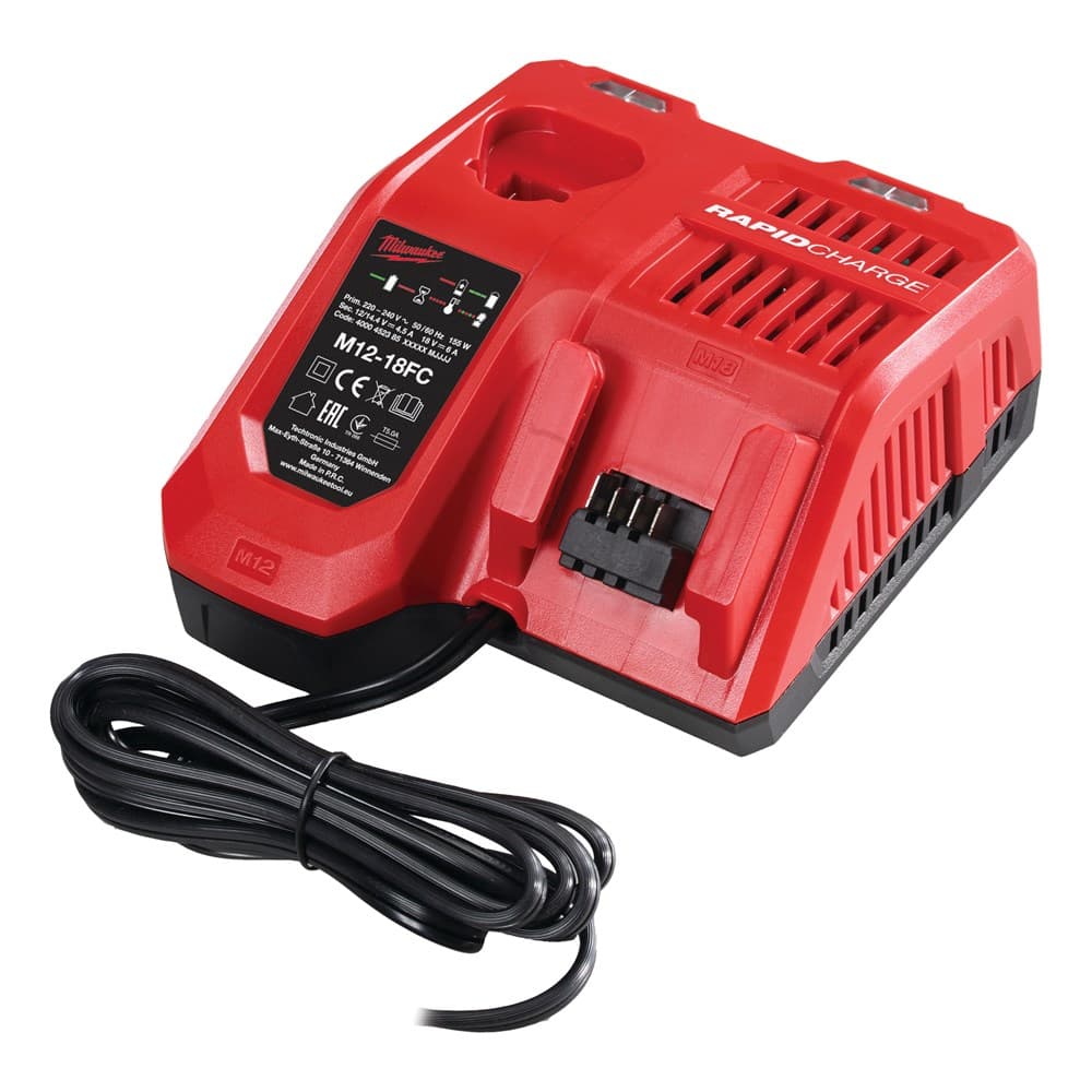 Milwaukee 12/18V acculader 6A M12-18 FC