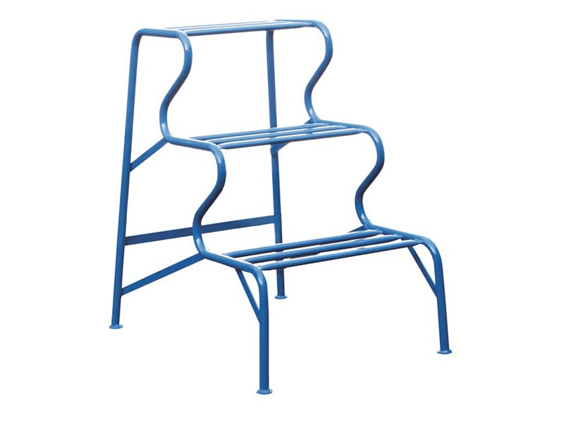 Stuctrap blauw 3 treden