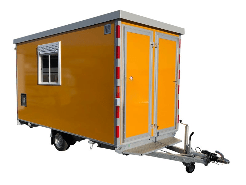 Schaftkeet Brouwer STBK-400 4.0m + magazijnruimte en wc